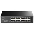 Cudy GS1016E 16 Port Light Smart Managed Gigabit Switch Plug & Play, stabiles Metall mit geschirmten Anschlüssen QoS, VLAN, IGMP LAG, Rackmontierbares Stahlgehäuse