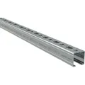 Walraven Montageschiene RapidRail 30x30 2m C-Profil sv mit Schnittmarkierungen