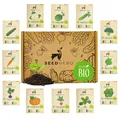 Seedhero BIO Gemüsesamen-Set mit 12 Sorten