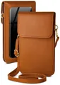 moex Handyhülle moex® CitySling für Samsung Galaxy S21, Handytasche zum Umhängen kleine Handtasche mit Handyfach Touch-Fenster