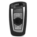 Auto Schlüssel Smartkey Funk Fernbedienung Sender 3 Tasten Gehäuse + Notschlüssel Rohling für BMW