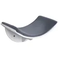 PawHut Kletterwand Katzen Katzen Kletterwand Katzenregal, Wandmontage Plüschauflage, Wand Katzenmöbel bis zu 4,5 kg, Grau