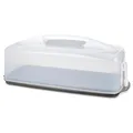 Xavax Kuchentransportbox "Kuchentransportbox, eckig", transparent