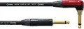 Cordial 11218 Klinke Audio Anschlusskabel [1x Klinkenstecker 6.3 mm (mono) - 1x Klinkenstecker 6.3 mm (mono)] 3 m Schwarz PVC-Mantel (11218)