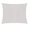 Windhager Sun Sail Cannes | Hellgrau | rechteckig | beschichtetes Polyester-Gewebe | 2 x 3 m, 180 g/m² | Sonnenschutz Terrasse | UV- und witterungsbeständig | Wind- und wasserabweisend