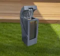 Gardenforma Wasserspiel Salvador, Polyresin inkl. Pumpe und LED-Beleuchtung