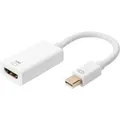 Mini DisplayPort auf HDMI Adapter / Konverter weiß, 4K, HDMI 2.0, DP 1.2, DP++ Dual-Mode