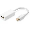 DIGITUS DisplayPort Adapterkabel, mini DP - HDMI Typ A St/Bu, 0,2m, HDMI 2.0, aktiv, CE, gold, we
