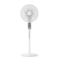Philips Standventilator Serie 1000 - Leistungsstark & Leise, 38 dB, Höhenverstellbar, Neigbar, Oszillation, Timer, Weiß (CX1220/00)