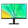 Samsung ViewFinity S6 S24D600EAU S60UD Series LED-Monitor 61 cm 24" 2560 x 1440 QHD @ 100 Hz IPS 350 cd/m² 1000:1 HDR10 5 ms HDMI DisplayPort Schwarz