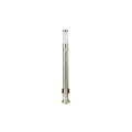 Stehlampe, 2x Steckdose, Edelstahl, Sensor, H 110 cm, BOSTON