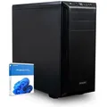 dcl24.de Office Business-PC (AMD Ryzen 7 5800X, GeForce RTX 3050, 32 GB RAM, 2000 GB SSD, Luftkühler, Windows 11 Pro, WLAN) schwarz 2000 GB