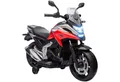 AIYAPLAY Elektro-Kindermotorrad 12V Kindermotorrad mit MP3, USB, LED-Scheinwerfer, Belastbarkeit 30 kg, (1-tlg), für 3-6 Jahre, Rot