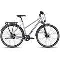 2R Manufaktur Cityrad TRX TWO Trapez, 8 Gang Shimano Nexus 8-Gang SG-C6001-8D Schaltwerk, Nabenschaltung Freilauf, hydraulische Scheibenbremse schwarz/grau schwarz 51 cm