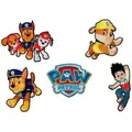Mono-Quick Aufnäher Bügelbild, Aufbügler, Applikationen, Patches, Flicken, zum aufbügeln, Polyester, Paw Patrol © Set 5 Stück Chase Marshall Skye bunt