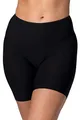 Miss Mary of Sweden – Cool Sensation Radlerhose Damen – Nahtlose, kühlende Unterhose mit langem Bein gegen Reibung an den Oberschenkeln 44 Schwarz