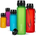720°DGREE Trinkflasche 1l Sport “uberBottle“ softTouch +Sieb - BPA-Frei - Wasserflasche für Uni, Arbeit, Fitness, Fahrrad, Outdoor, Job - Sportflasche aus Tritan - Leicht, Stoßfest, Wiederverwendbar