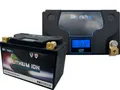 SKYRICH Batterie Lithium-Ion LiFePO YTX5L-BS HJTX5L-FP Neu mit LCD Anzeige