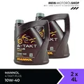 Mannol MN7202 4-Takt Plus 10W-40 Motorradöl JASO MA API SL 2x4 Liter = 8 Liter