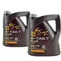 Motoröl 10W-40 Mannol 4-Takt Plus 2x4 Liter