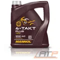 MANNOL 4 L 4-TAKT PLUS MOTORÖL FÜR SAE 10W-40 API SL JASO MA/MA2 MOTORRADÖL