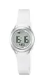 Calypso Damen Digital Weiß Wasserdicht Uhr Crush K5677/1