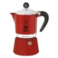 Bialetti Rainbow, 0,06 l, Aluminium, Thermoplast, Rot, 140 mm, 6,2 cm