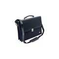 WEDO Damen-Aktentasche Elegance, Kunstleder/Nylon, schwarz
