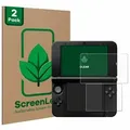 2x ScreenLeaf Clear Nachhaltiger Displayschutz für Nintendo 3DS XL