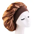 1 Stück Silk Bonnet,Seidenhaube Schlafhaube,Satin Haarhaube Bonnet,Schlafmütz...