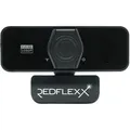Redflexx REDCAM RC-300 Full HD-Webcam Full HD-Videoqualität mit 1080p, Integriertes Mikrofon mit Noise Cancelling