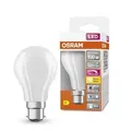 OSRAM B22D LED Lampe SUPERSTAR PLUS HD LIGHTING matt dimmbar 11W wie 100W warmweißes Licht & hohe Farbwiedergabe