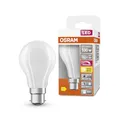 Osram Superstar dimmbare LED-Lampe mit besonders hoher Farbwiedergabe (CRI90) für B22d-Sockel, mattes Glas,Warmweiß (2700K), 1521 Lumen, Ersatz für herkömmliche 100W-Leuchtmittel, dimmbar, 1-er Pack