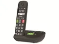 GIGASET Telefon E290A, schwarz, mit Anrufbeantworter S30852-H2921-B101
