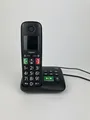Gigaset E290A DECT-Schnurloses Telefon - Schwarz | E290H | Telefon mit Station