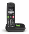 Gigaset E290A - Großtasten Schnurlostelefon mit Anrufbeantworter - DECT schwarz
