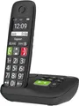 Gigaset E290A DECT-Telefon Anrufbeantworter schnurlos großes Display schwarz