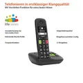 * gigaset S30852-H2921-B101 Telefon Analoges/DECT-Telefon Schwarz Anrufer-Identi