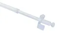 Gardinia Klemmstange Press & Go Filigrano Kugel, weiß, 30 - 50 cm