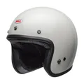Jet Helm Cafe Racer BELL Custom 500 22.06 Vintage Weiß