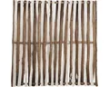 Zaun Hauptelement Haselnusszaun Paco 180 x 180 cm natur
