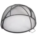 esschert design Feuerschale Funken Schutz faltbar 60 cm Feuer Schale Gitter Haube Gitter Metall, (Funkenschutz) schwarz