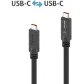 PureLink PI6500-030 ‚Äì USB4 Gen2 Micro-Coax USB-C Kabel mit E-Marker, 3 m