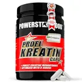 Powerstar PROFI KREATIN CAPS hochdosiert | 500 Kapseln Creatin-Monohydrat | Deutsche Herstellung | 100% reinstes Creapure® & D-Ribose | Kraft & Ausdauer im Training | 1 Dose für 3 volle Monate