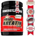Powerstar Food PROFI KREATIN CAPS – Creapure mit D-Ribose, 500 Kapseln