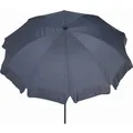 Siena Garden Marktschirm Ø 200 cm Grau mit Push-Up Mechanik
