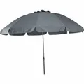 Tropico Mittelstockschirm anthrazit/grau Ø 200cm Terrassenschirm Sonnenschirm