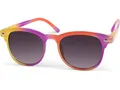 styleBREAKER Wayfarer Kinder Nerd Sonnenbrille in Regenbogen Farben (1-St)