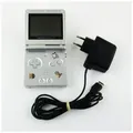 Gameboy Advance SP Konsole in Silber / Silver / Platin mit Ladekabel #57C