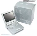 Nintendo GameBoy Advance - Konsole GBA SP #silber + Stromkabel SGP mit OVP